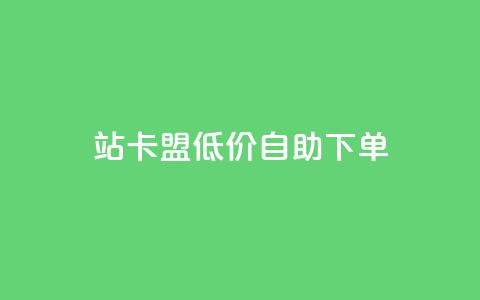b站卡盟低价自助下单,QQ低价空间点赞 - 卡盟商城 抖音巨量千川怎么开通 第1张 b站卡盟低价自助下单,QQ低价空间点赞 - 卡盟商城 抖音巨量千川怎么开通 第1张