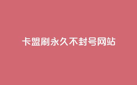 卡盟刷svip永久不封号网站 - 卡盟网站，安全稳定的永久SVIP服务，绝无封号风险~  第1张