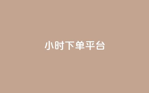 ks24小时下单平台 - 快速下单：KS平台24小时内接受订单，快速响应！!  第1张