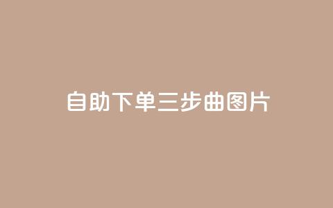 自助下单三步曲图片,qq空间说说的浏览次数 - 卡盟点赞官网 抖音涨粉生成器app  第1张